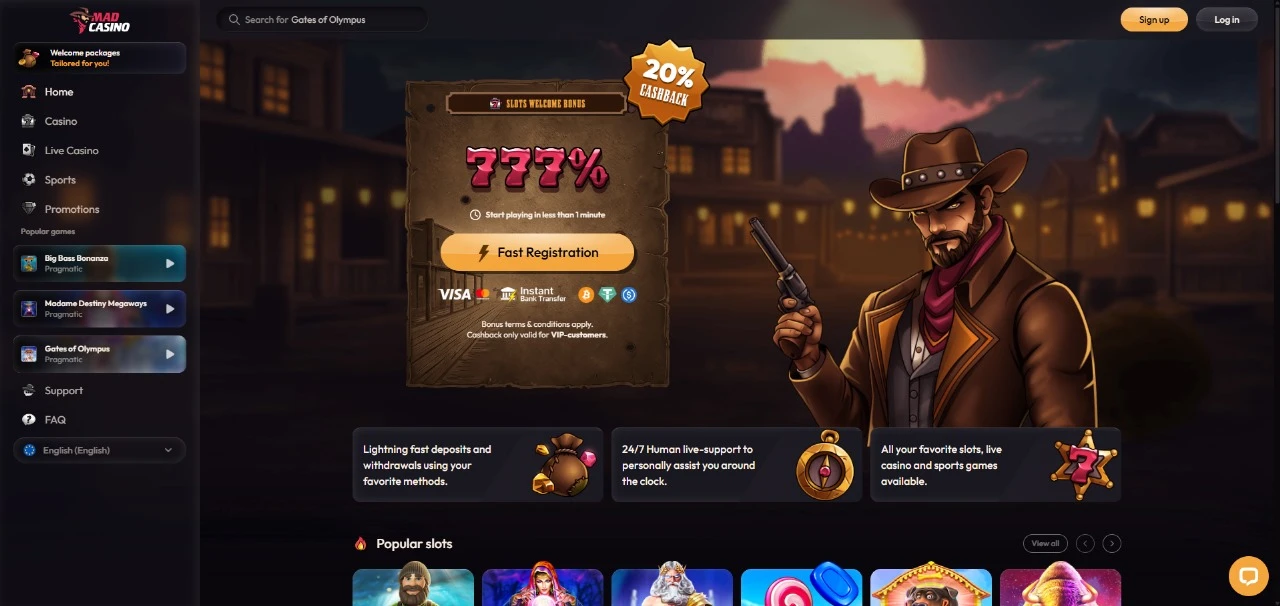 Mad Casino Non Aams